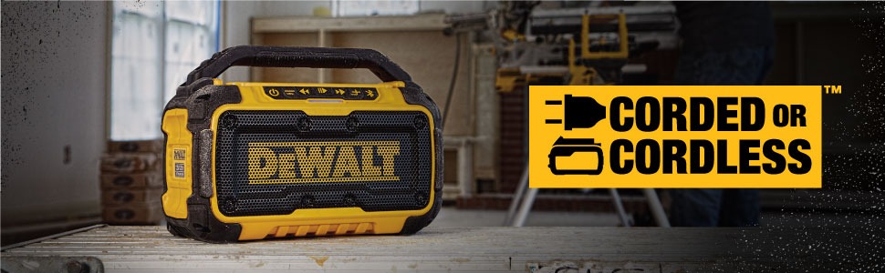 Bocina / Alta Voz Bluetooth 12/20V / Para el lugar de trabajo / DEWALT-