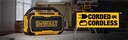Bocina / Alta Voz Bluetooth 12/20V / Para el lugar de trabajo / DEWALT-