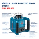 Nivel Rotativo GRL 300 HV / 300 Metros de Alcance / BOSCH-