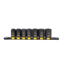 Juego / Dados / Impacto STANLEY 1/2 ( 10, 11, 12, 13, 14, 16, 17, 19, 21, 22 y 24 MM / DEWALT-