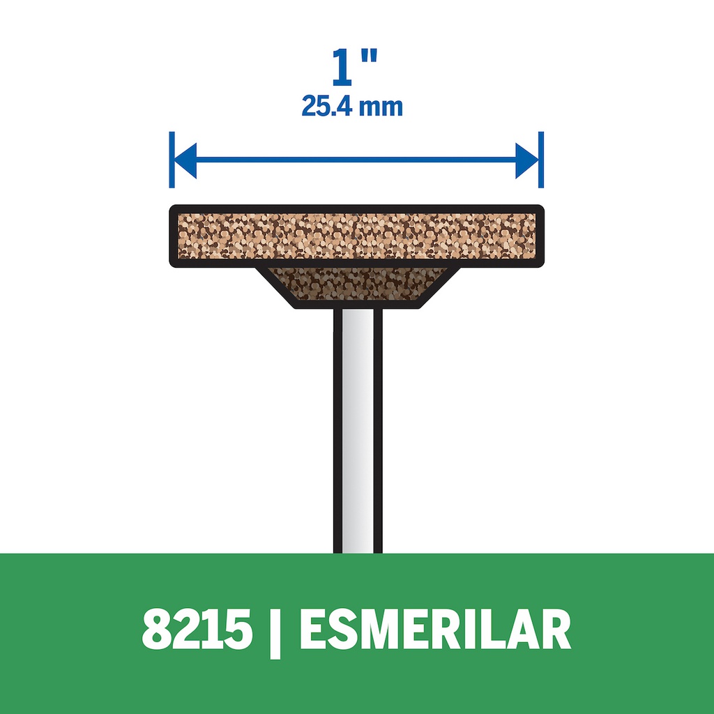 Piedra de desvaste de Ox. Al. DR8215 / BOSCH-TABLA 2