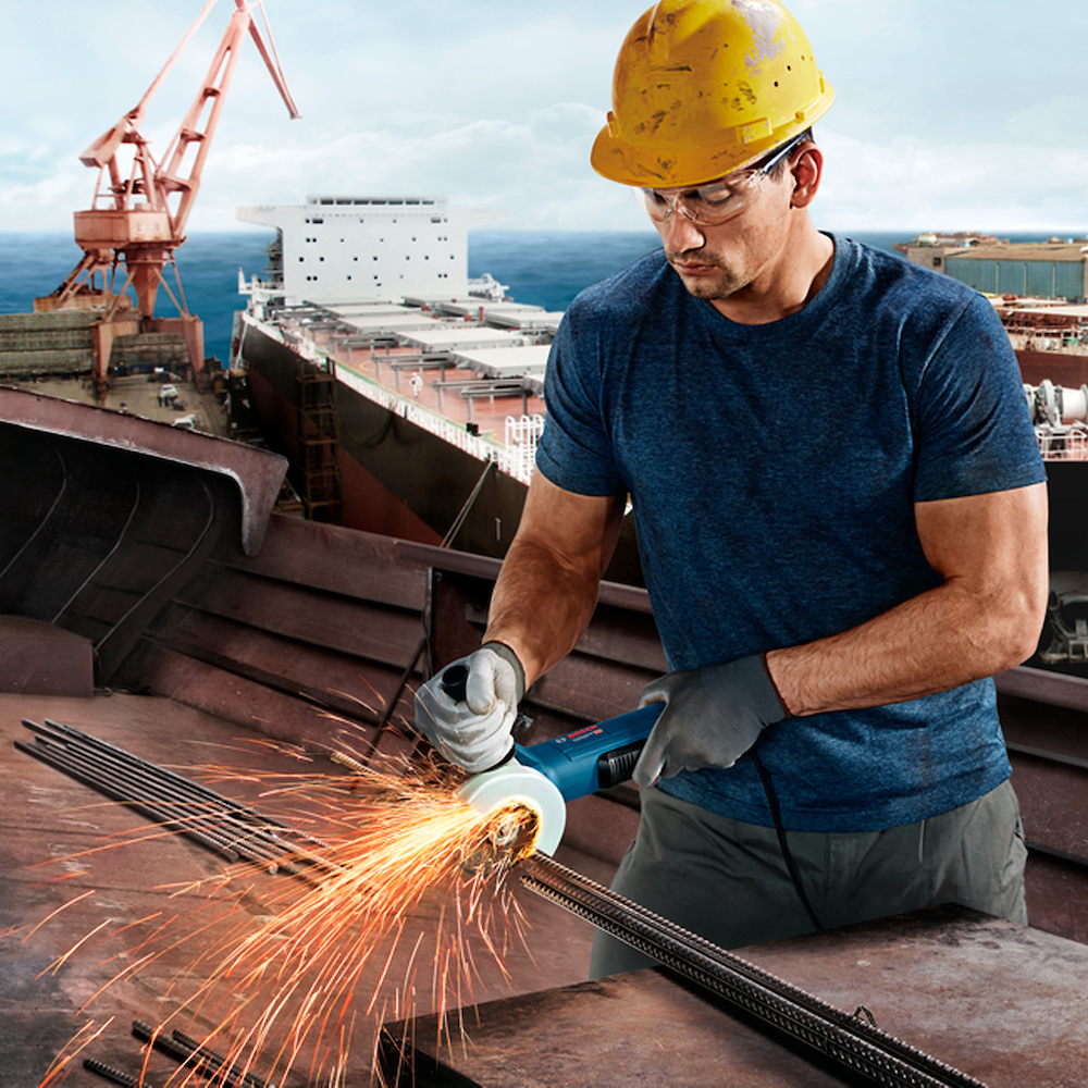 Amoladora 5 " BOSCH GWS 9-125 P  900W / M14 / BOSCH-