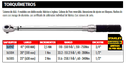 Torquimetro / 3/4" / 110 - 550 Pies/Libras / 150 - 750 Nm / INCREMENTO 2.5 Nm /STANLEY / DEWALT-