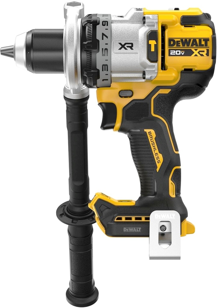 Taladro inalambrico 20 V DEWALT / DCD1007B / BARETOOL / DEWALT-