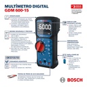 Multimetro digital GDM 600-15 BOSCH Profesional / BOSCH-