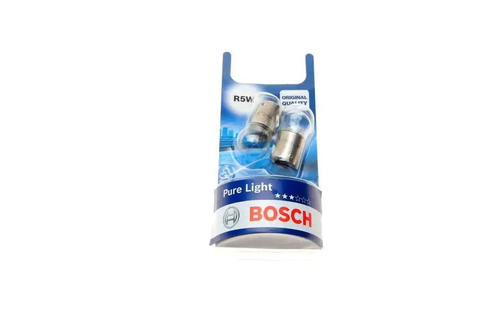 Bombilla Auxiliar BOSCH ( 1 Contacto ) R5W / 12V / BA15S / BLISTER / BOSCH-10-C-1