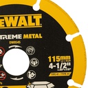 Disco abrasivo 4 1/2" Corte metal DEWALT / DIAMANTADO / DEWALT-Tabla-1