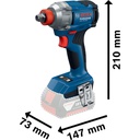 Taladro inalambrico 18 BOSCH Voltios  GDX 18V-200 / BARETOOL / BOSCH-