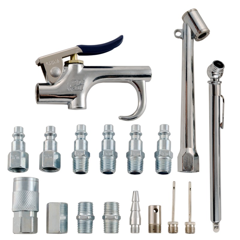 Compresor ACCE. Kit Pistola y Fitting Cambell Hausfeld / 17 / BOSCH-12-E-3