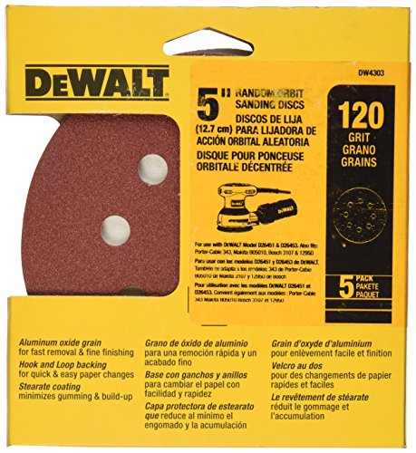 Lija Circular Gex Top 5" G120 / DEWALT-6-C-4-D
