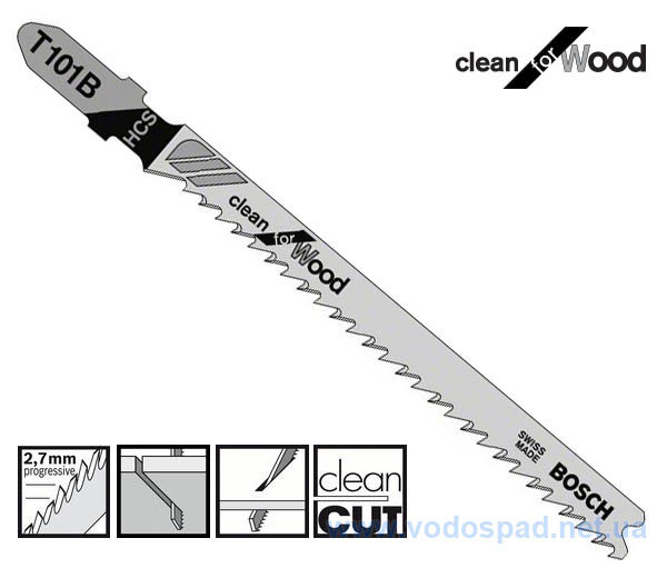 Sierra / 'Cuchilla para Caladora T101B 1 Unidad / BOSCH-10-D-2