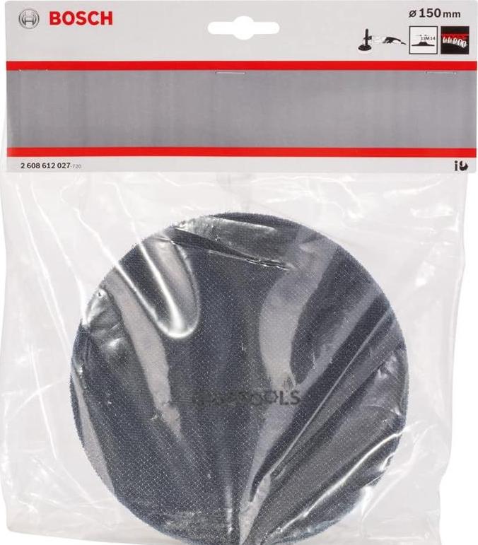 Plato de Hule 6" BOSCH ( Con Velcro ) / BOSCH- TABLA 7