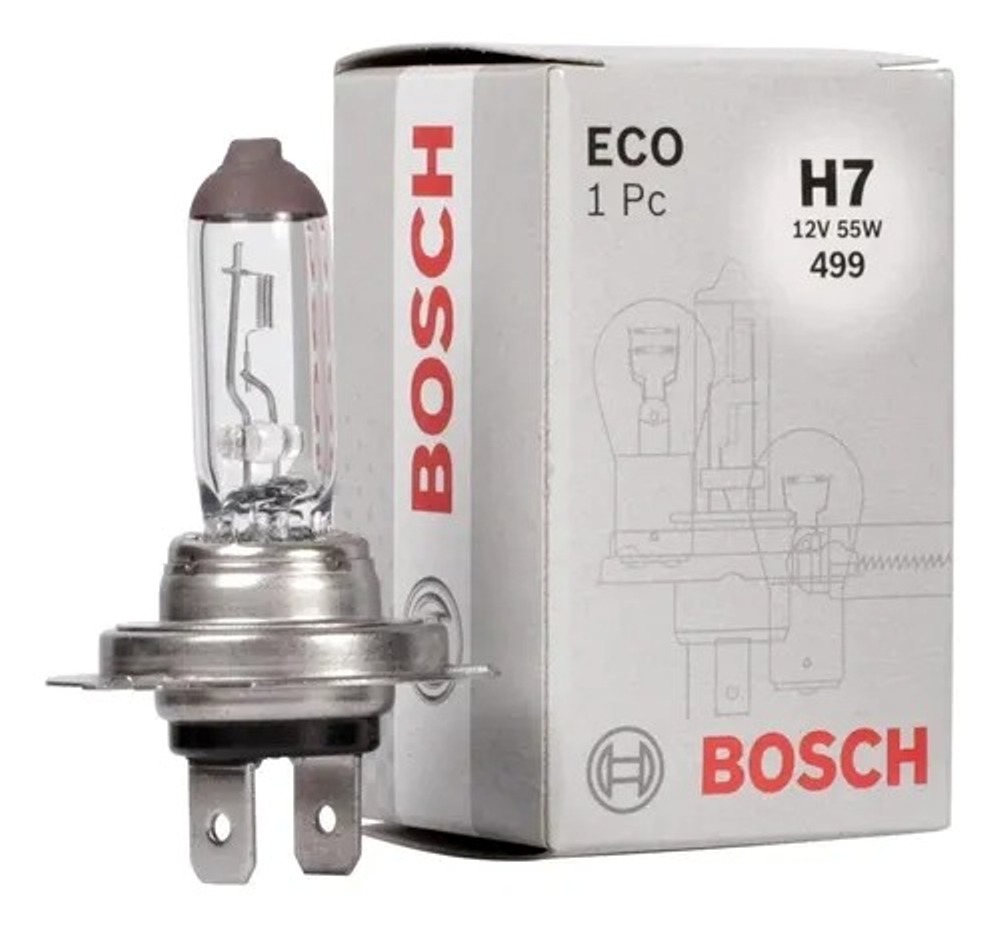 Bombilla BOSCH / ECO LINE / H7 / 12V / 55 W / ECO LINE / BOSCH-11-C-1