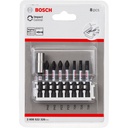 Punta 2 x PH2, 2 x PZ2, T20, T25, T30, + ADAPTADOR BOSCH / 8 UNIDADES / BOSCH TABLA 5