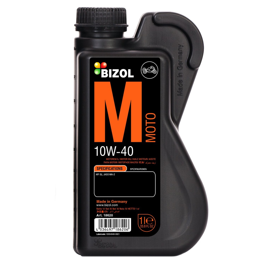 Aceite 10W40 Litro 1L - HC SINTETICO / MOTO / BIZOL / BOSCH-