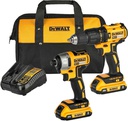 Combo Taladro DCK276D2-B3 / DCD778+DCF787 / 2 Bateria 1 Cargador / 20 Volt / DEWALT-7-E-2-C/17-B-3-A