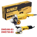 Amoladora 9" DEWALT DWE496-B3 3.5 HP COMBO + DWE750 / DEWALT-7-B-1-B (B2)-16-D-3-A