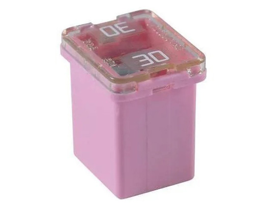 Fusible Rosado / Tipo Caja / 30 Amp / FLOSSER / BOSCH-EXHIBICIÓN
