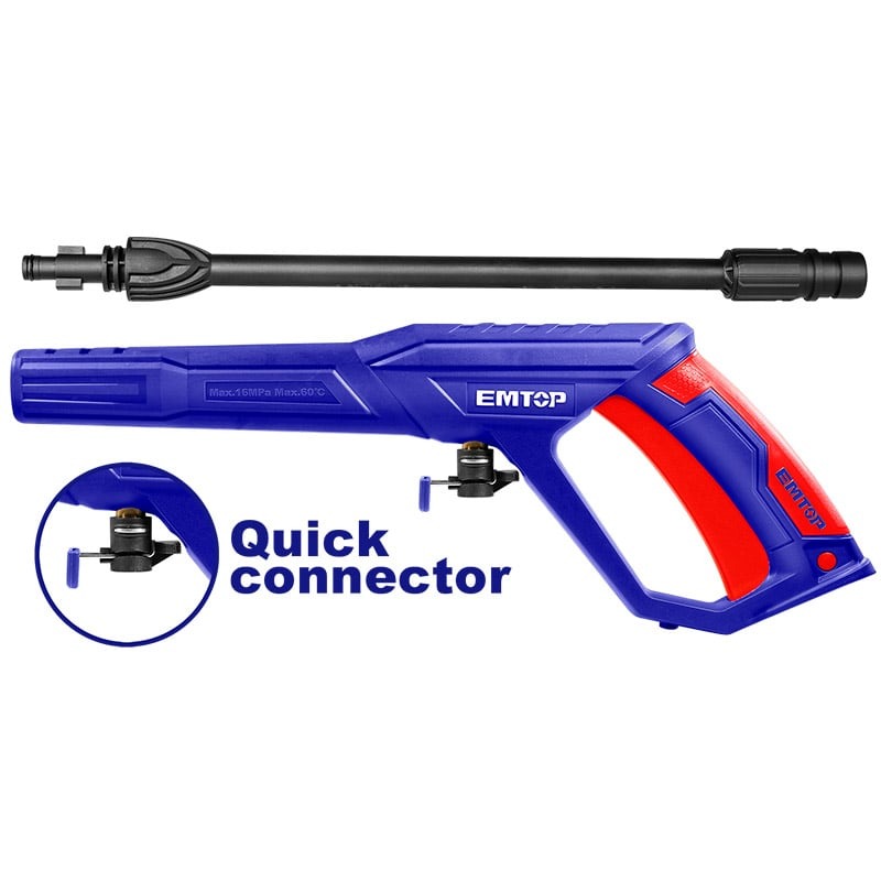 Pistola Hidrolavadora MODELO ULHPW1801 / EMTOP / DEWALT-3-D-2-D-2