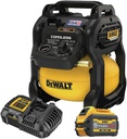 Compresor Inalambrico 20V / 2.5 Galones 1-Bateria 20V/60V DCB606 /  1-Cargador / DEWALT-(B2)-17-E-1-A