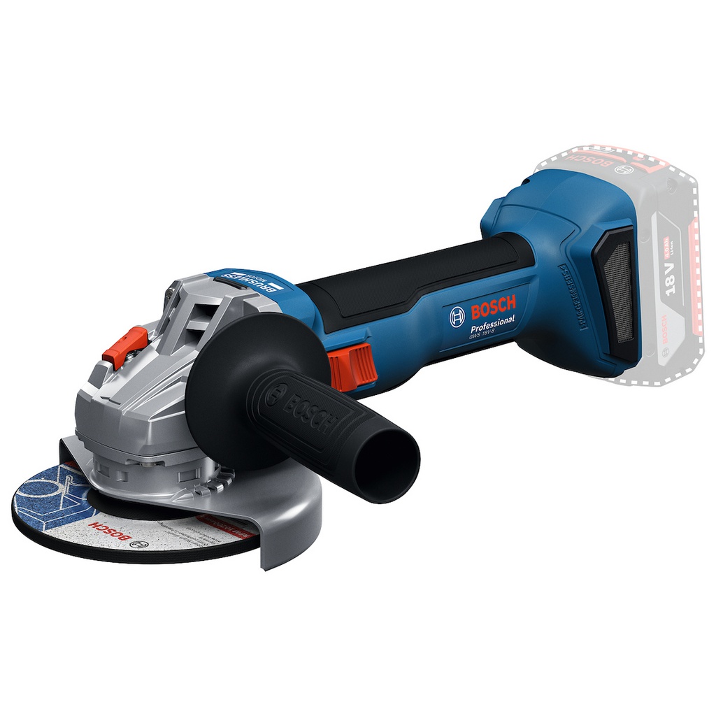 Amoladora 4 1/2" GWS 18V-8 / BARETOOL / BOSCH-12-E-2-A