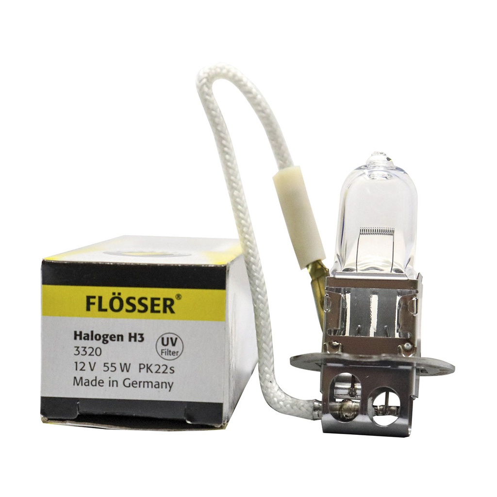 Bombilla FLOSSER / STANDARD / H3 / 12V / 55 W / BOSCH-
