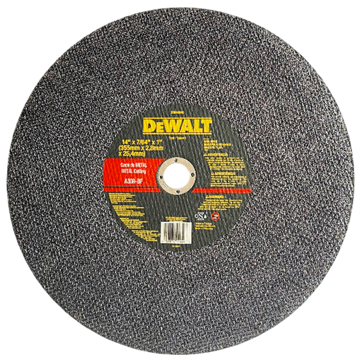 [DW44640] Disco abrasivo 14" corte metal  2M / 2.8 mm / DEWALT-PASILLO-5-FONDO