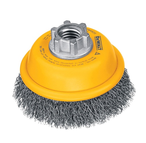 [DW4920] Cepillo de Copa 3 " X 5/8 Rizado DeWalt / DEWALT-
