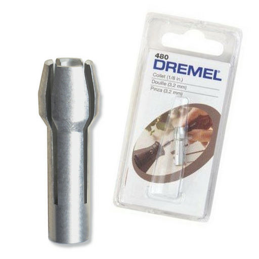 [480] Collet Dremel 1/8&quot; DR480 / BOSCH-TABLA 2