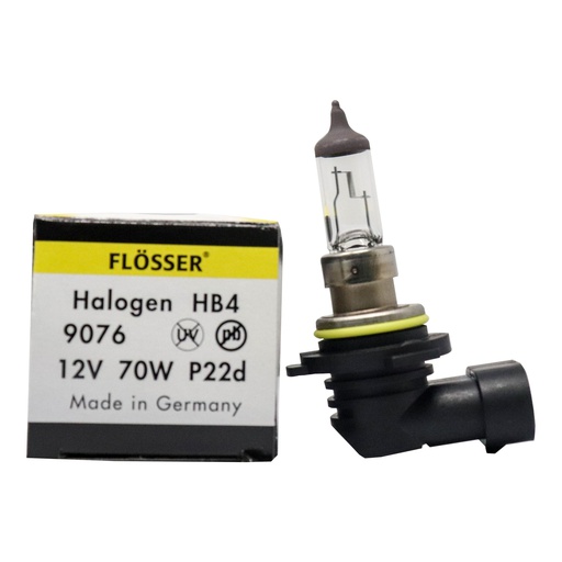 [9076] Bombilla FLOSSER HB4 ( 9006 ) / 12V / 70W / P22D / BOSCH-10-C-1