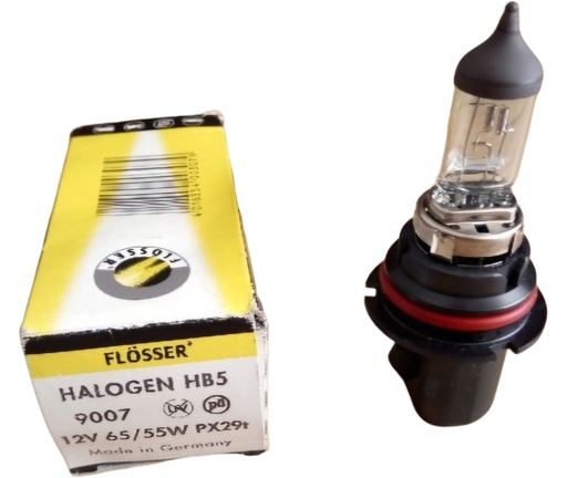 [9007] Bombilla FLOSSER HB5 ( 9007 )  / 12V / 60/55 W / BOSCH-10-C-1
