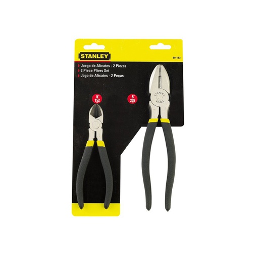 [90-163LA] Kit Alicate Electricista 8" Y Corta Alambres 6" STANLEY / DEWALT-TABLA-4