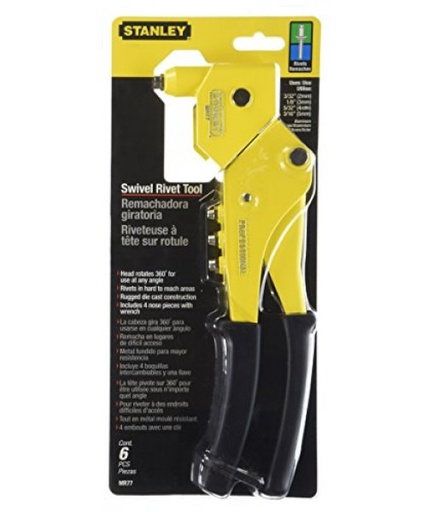 [MR77C] Remachadora Manual / 1/8, 3/32, 5/32, 3/16 STANLEY / DEWALT-TABLA-B2