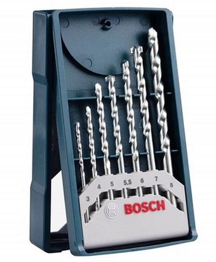 [2607017509] Juego de 7 Piezas X- LINE BOSCH AZUL ( Brocas Concreto ) / BOSCH-TABLA-5