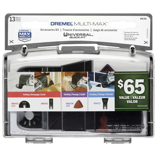 [MM388] Accesorio Multimax MM388 / KIT DE 13 PIEZAS MULTIMAX / BOSCH-