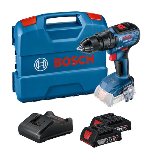 [19H5] Taladro inalambrico 18V BOSCH GSB 18V-50 + PERCUCION / BOSCH-14-C-2-B