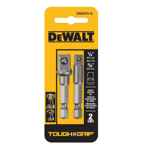 [DWASATG-2L] Adaptador Kit- 1/4 / 3/8 / TOUGH GRIP / DEWALT-5-B-2-D-1