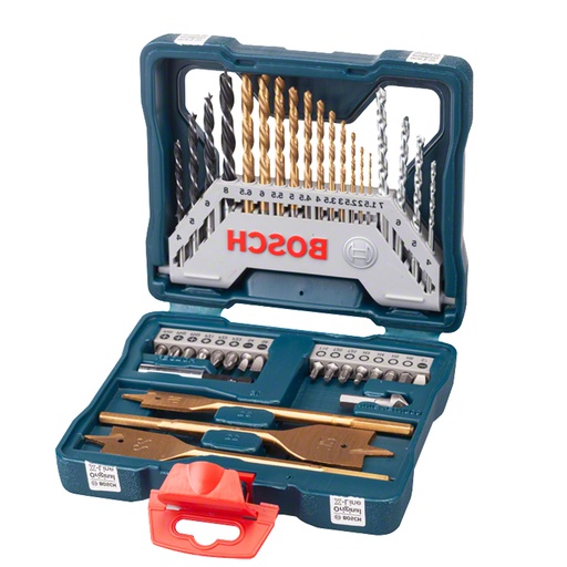 [2607017512] Juego de 40 Piezas X- LINE BOSCH AZUL / BOSCH-8-B-2