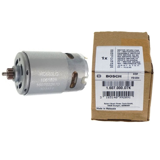 [1607000D7K] Motor Atornillador GSR 120-LI / 19G8 / GSB 120-LI / BOSCH-3-E-2-B