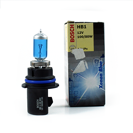 [0986BL0427] Bombilla BOSCH /XENON BLUE / HB1 ( 9004 )  / 12V / 100/80 W / BOSCH-10-C-1