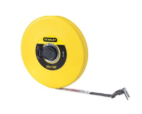[34-263S] Cinta Larga, Fibra de vidrio, 1/2" x 50 Metros STANLEY / DEWALT-