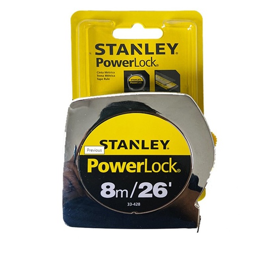 [33-428S] Metro Magnetico 8 Metros STANLEY / POWERLOCK / DEWALT-1-D-1-E