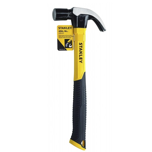 [STHT51391-40] Martillo de Uña Curva 16 OZ ( 1 lb ) / FIBRA DE VIDRIO /  Stanley / DEWALT- PASILLO 2 FONDO