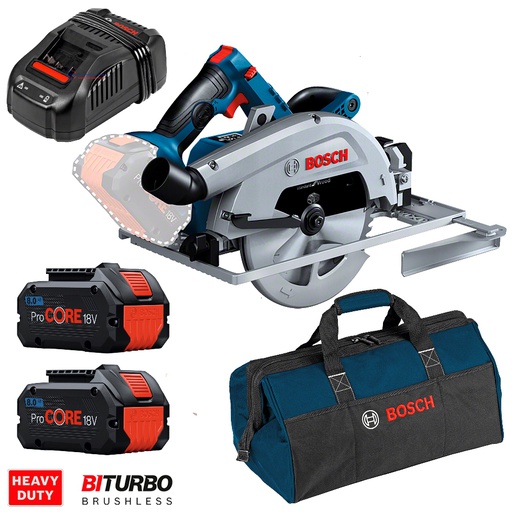 [16B5-COMBO] Sierra Circular 7 1/4" / 18V / GKS 18V-68 GC / BITURBO / BOSCH-