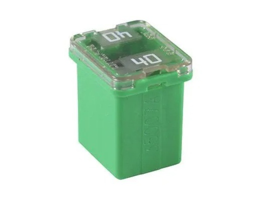 [608940] Fusible Verde / Tipo Caja / 40 Amp / FLOSSER / BOSCH-EXHIBICIÓN