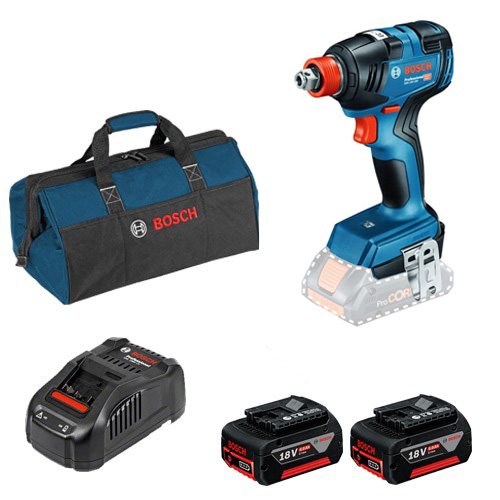 [19J2-COMBO] Atornillador de Impacto 18V BOSCH GDX 18V-200 / 2- Baterias 1- Cargador / BOSCH-