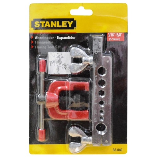 [93-040] Abocinador Expandidor 3/16, 1/4, 5/16, 3/8, 7/16, 1/2, 5/8 / STANLEY / DEWALT-