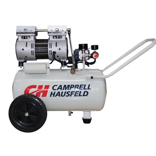 [IC240500DI] Compresor 1 HP 6 Gal CAMPBELL HAUSFELD 125 PSI  / DENTISTA / BOSCH - PISO - 1