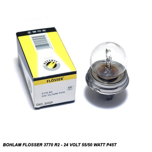 [3770] Bombilla FLOSSER / 24V 55 / 50W P45T / BOSCH-10-C-1