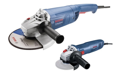 [18F2-0G1] Amoladora 9" BOSCH GWS 2200-230 / 2200 W / VULCANO 5/8" / + GWS 700 5/8"/ BOSCH-
